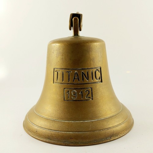 Titanic bell 1912 solid brass - bell,