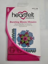 HEARTFELT CREATIONS BURSTING BLOOM MOSAIC DIE SET
