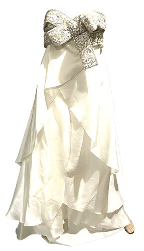 Marchesa embroidered bow - marchesa,