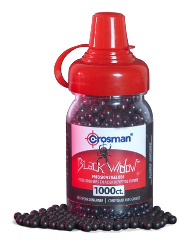 Crosman black widow - steel, bbs