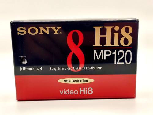 Sony hi8 mp120 videohi8 8mm - hi8,