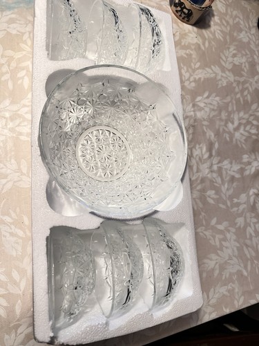 Piece opal glass soup dish - opal,