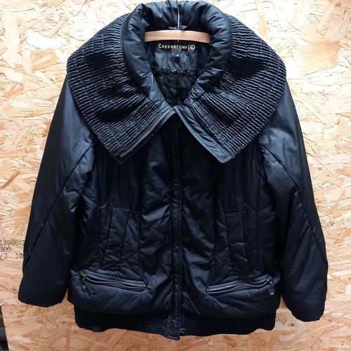 Creenstone black short jacket - black,
