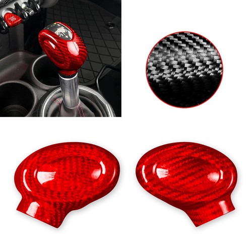 Red carbon fiber gear shift - gear,