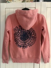 Jack Wills Hoodie Womens UK 8   Zip JW Logo