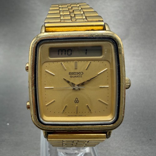 Seiko analog digital watch - analog,
