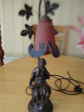 Lady reading Book with French