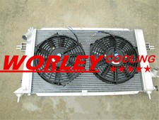 Aluminum Radiator and Fans FOR Opel Vauxhall Astra VXR Z20LEH Turbo Engine new
