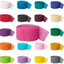 Crepe Paper Rolls 81ft -
