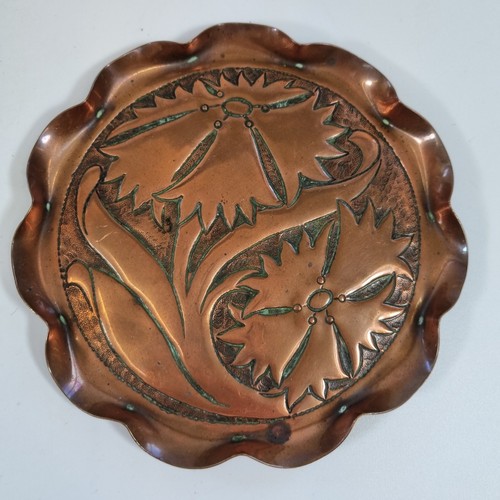 Antique copper art nouveau - antique,