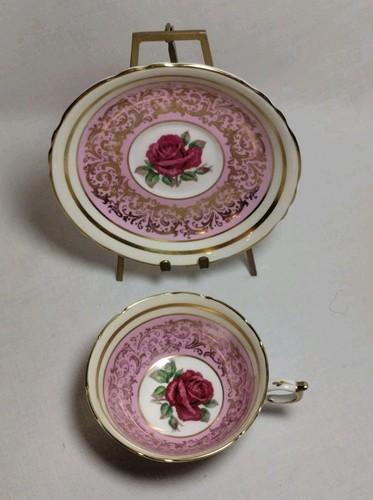 Paragon pink and gold - and, red