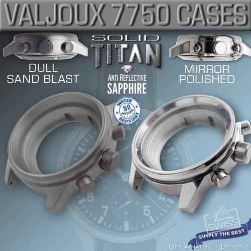 Watch case solid titanium - solid,