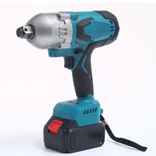 Cordless Electric Impact Wrench Gun with Li-ion Battery 1300N High Power Driver