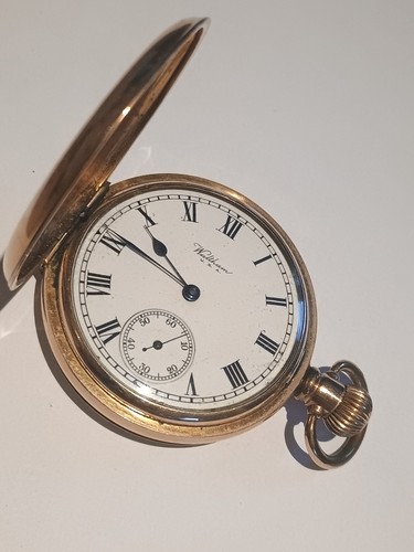 Waltham gold plated pocket - waltham,