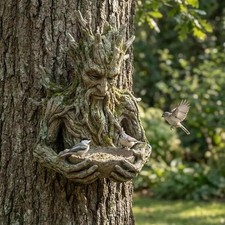 Tree Spirit Resin Bird Feeder