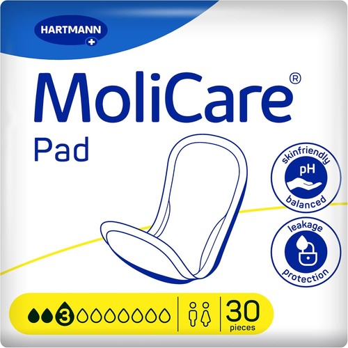 Molicare pad drops - pad, adult