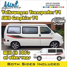 SWB VW Transporter Camper Motorhome T4 Decals Stickers Van Graphics NO P&P 086