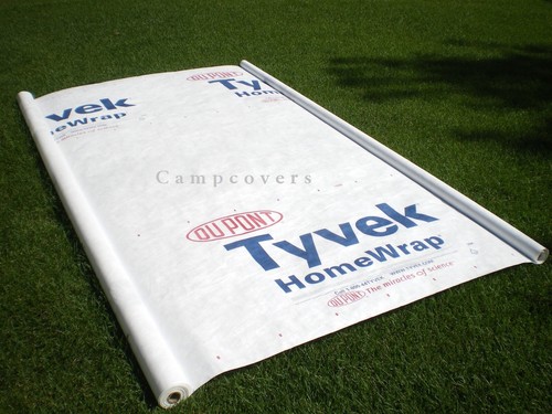 Tyvek house wrap - house,
