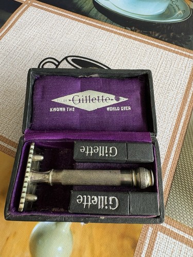 Vintage gillette old - gillette,