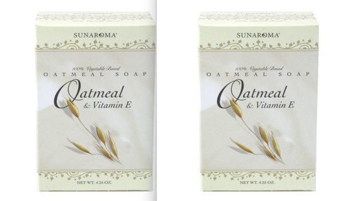 Sunaroma soap oatmeal - soap, &