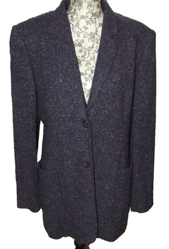 Ladies purple button up - uk, 12