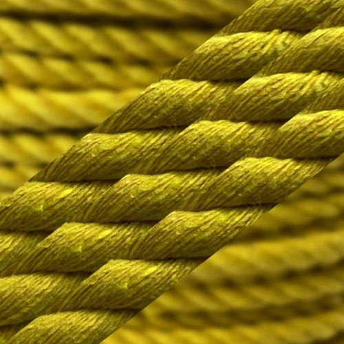 12mm natural yellow cotton - yellow,
