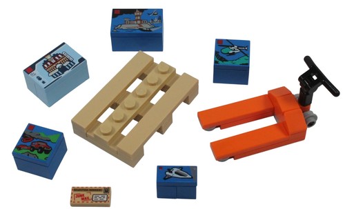 Lego pallet truck 5x - pallet,