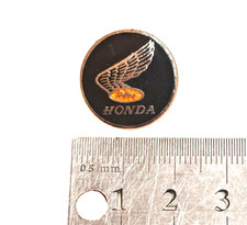 Honda Goldwing Motorcycle Pin Badge Metal Motor Bike Vintage