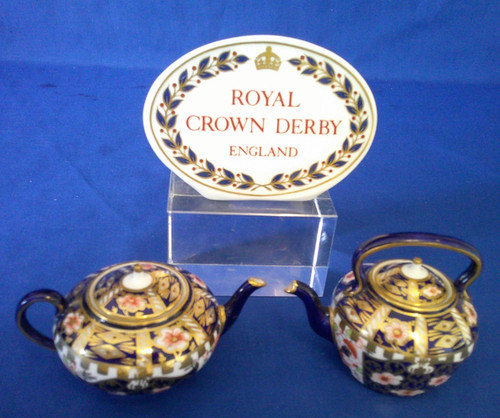 Royal crown derby - crown, miniature