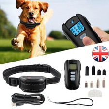 Pet Dog Rechargeable Electric Training Collar Shock Anti-Bark Electronic Remote