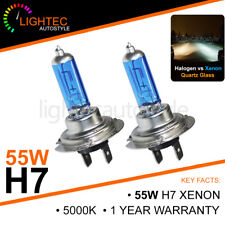 BMW H7 55W HID WHITE XENON HALOGEN UPGRADE BULBS 12V PLASMA UPGRADE 5000K 6000K