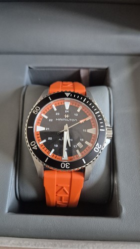 Hamilton khaki navy - navy, scuba