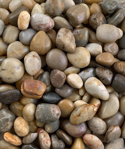 Natural polished large river - natural,