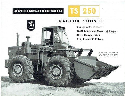 Aveling barford ts250 tractor - ts250,