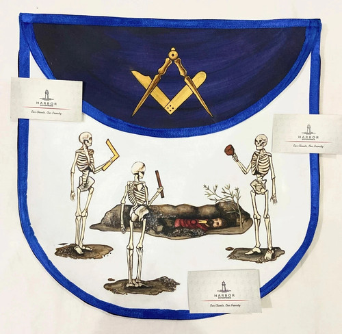 Masonic apron - apron, hand