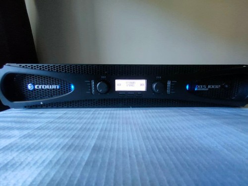 Crown xls1002 channel power - xls1002, 2-channel