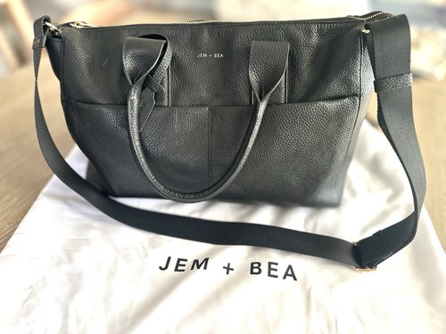Jem bea black leather - bea,