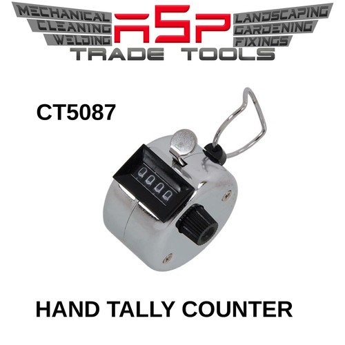 Hand tally counter - tally, digit