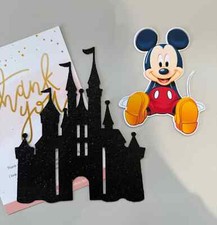 Disney Castle & Mickey Mouse Cake Topper