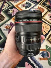 Canon 24-105mm F4 L Is USM EF lens *FAULTY*