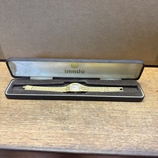 Vintage Manual Wind Gold Plated Ladies Imado Watch