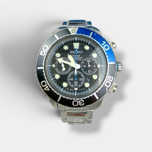 Seiko batman 43mm solar air - batman,