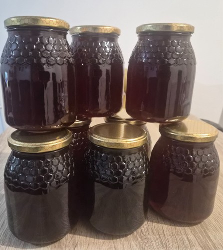 1kg raw dark honey from - 1kg,