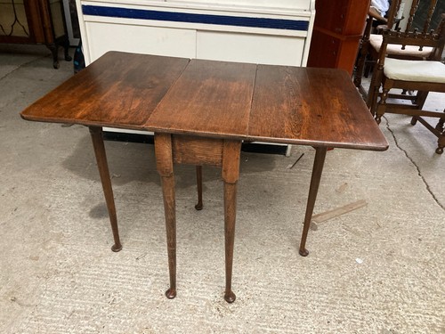 Wooden drop leaf table - wooden,