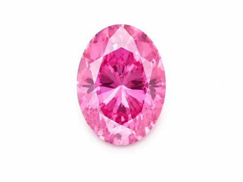 Natural pink diamond oval - 4, ct