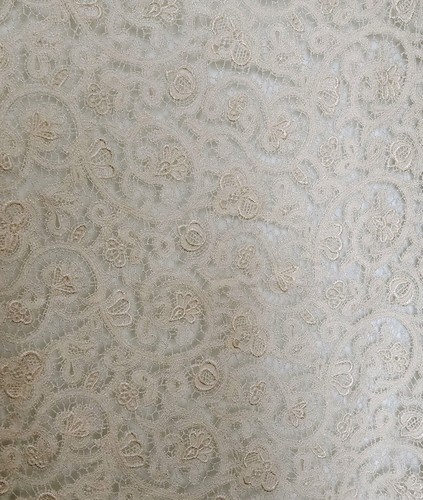 Elegant ivory floral lace - floral,