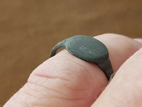 Superb rare but bent roman - but,
