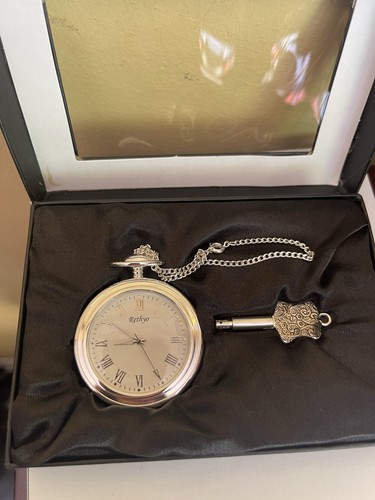 Unused silver plated - key, wind