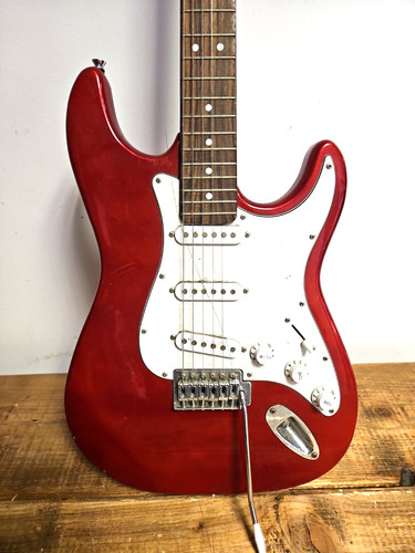 Electric guitar red - red, 6
