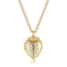 Women 9ct Gold Heart Locket